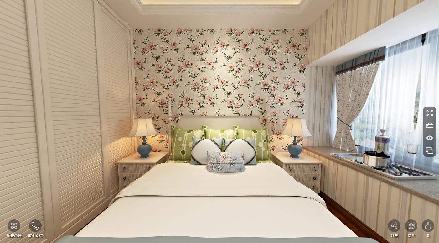 龙城汇萃园85平米户型VR全景看房